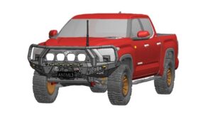 Toyota Tundra Bull Bar front protection